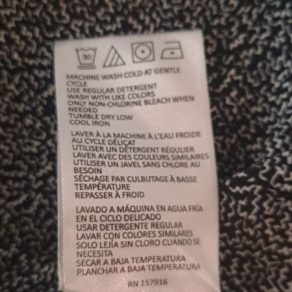 H by Halston Womens XXXL Jet Set Jersey Knit Wide Leg Crop Jumpsuit NWT … - Picture 8 of 10